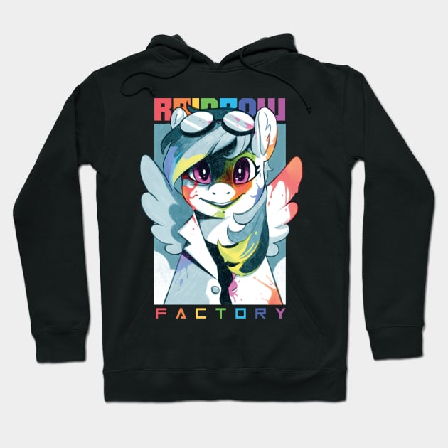 Ranbow Factory_BlueVariant Hoodie by Agni